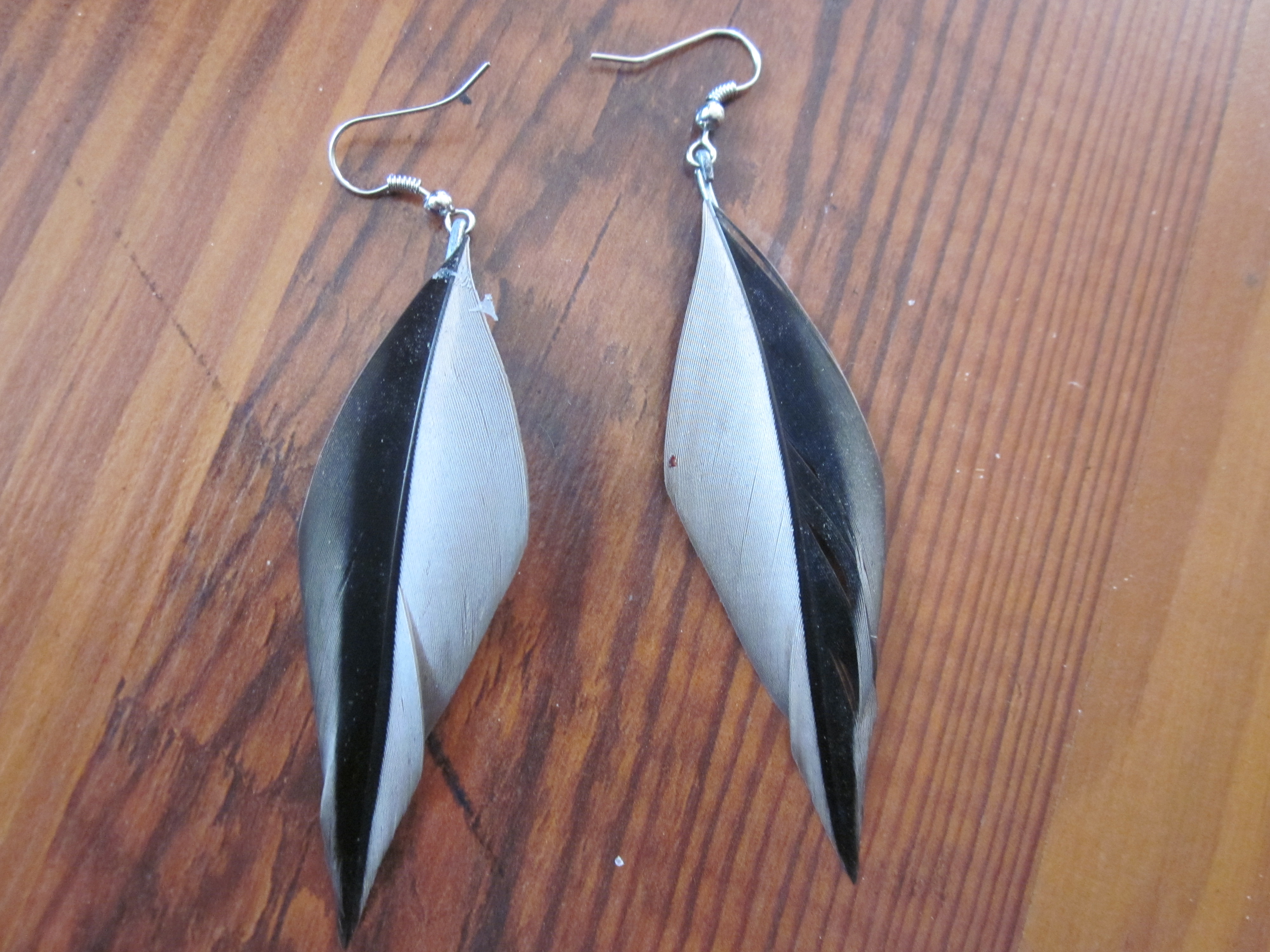 DIY Feather Earrings