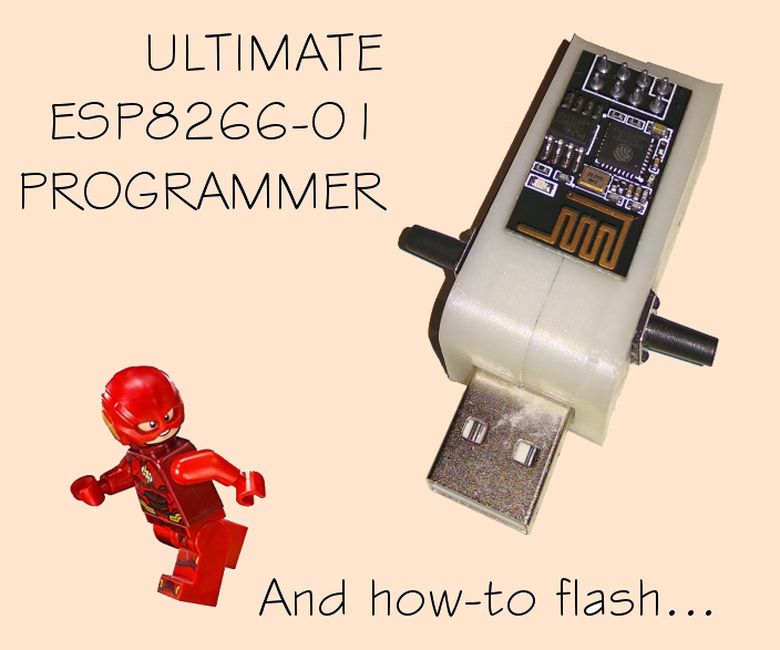 Ultimate ESP8266-01 Programmer & USB Adapter