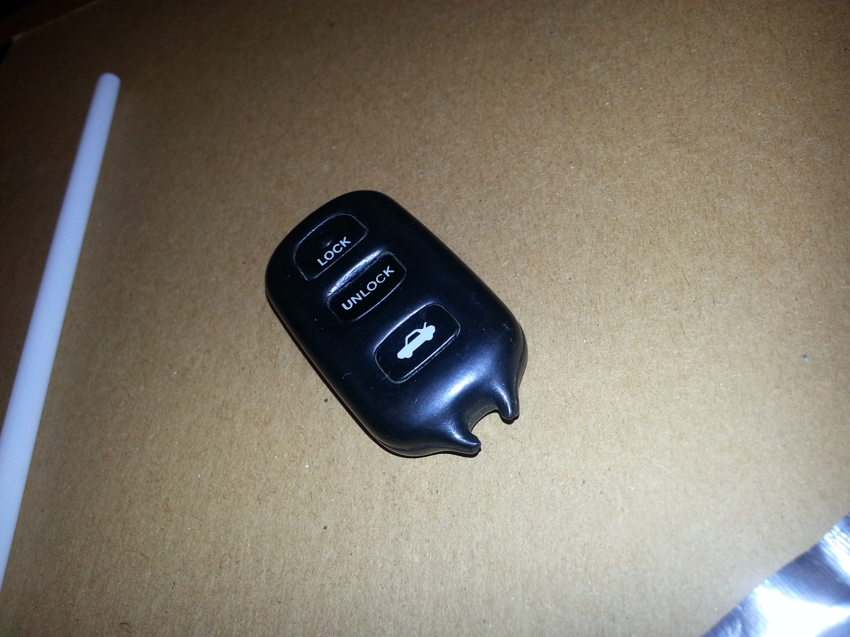 Fixing Car Remote Key Ring