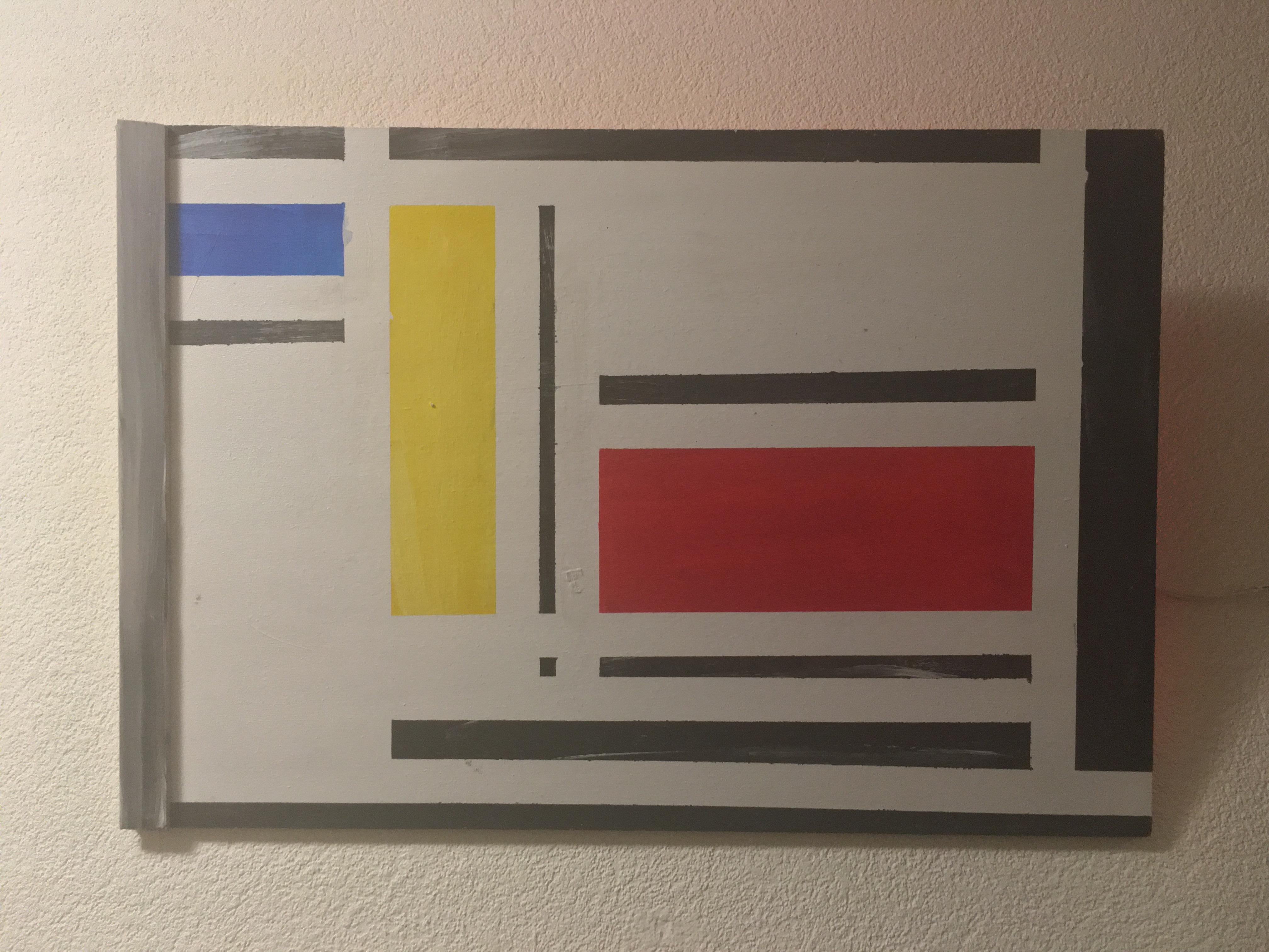 Abstract Art "Mondrian Inspired"