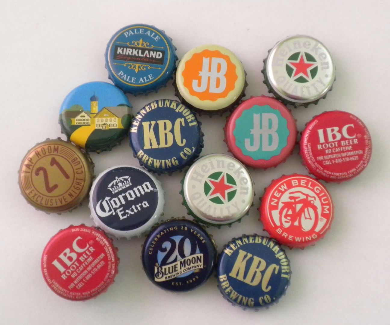 Beer Bottle Cap Magnets