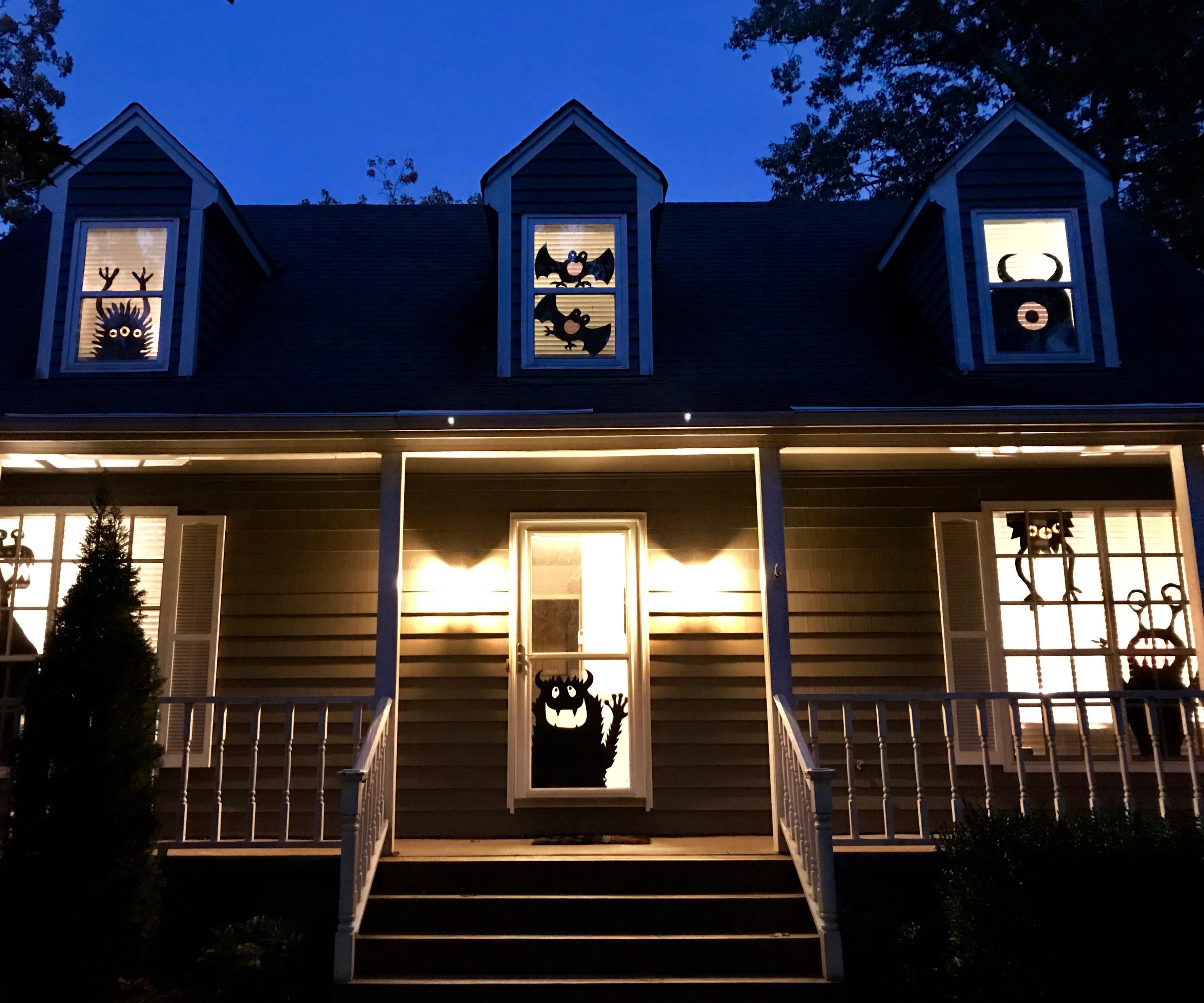 Haunt Your House With Window Monsters!