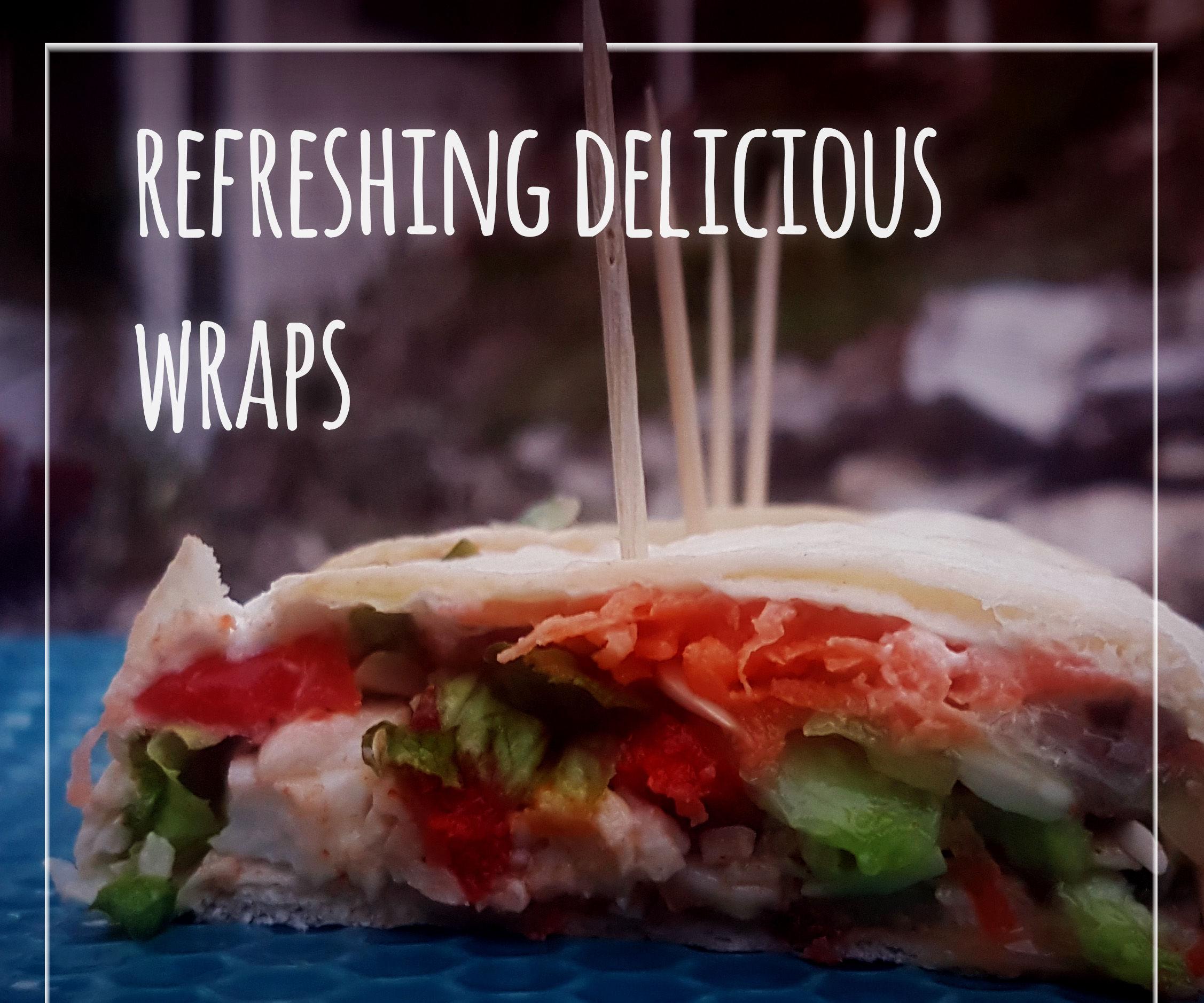 Refreshing Delicious Wraps