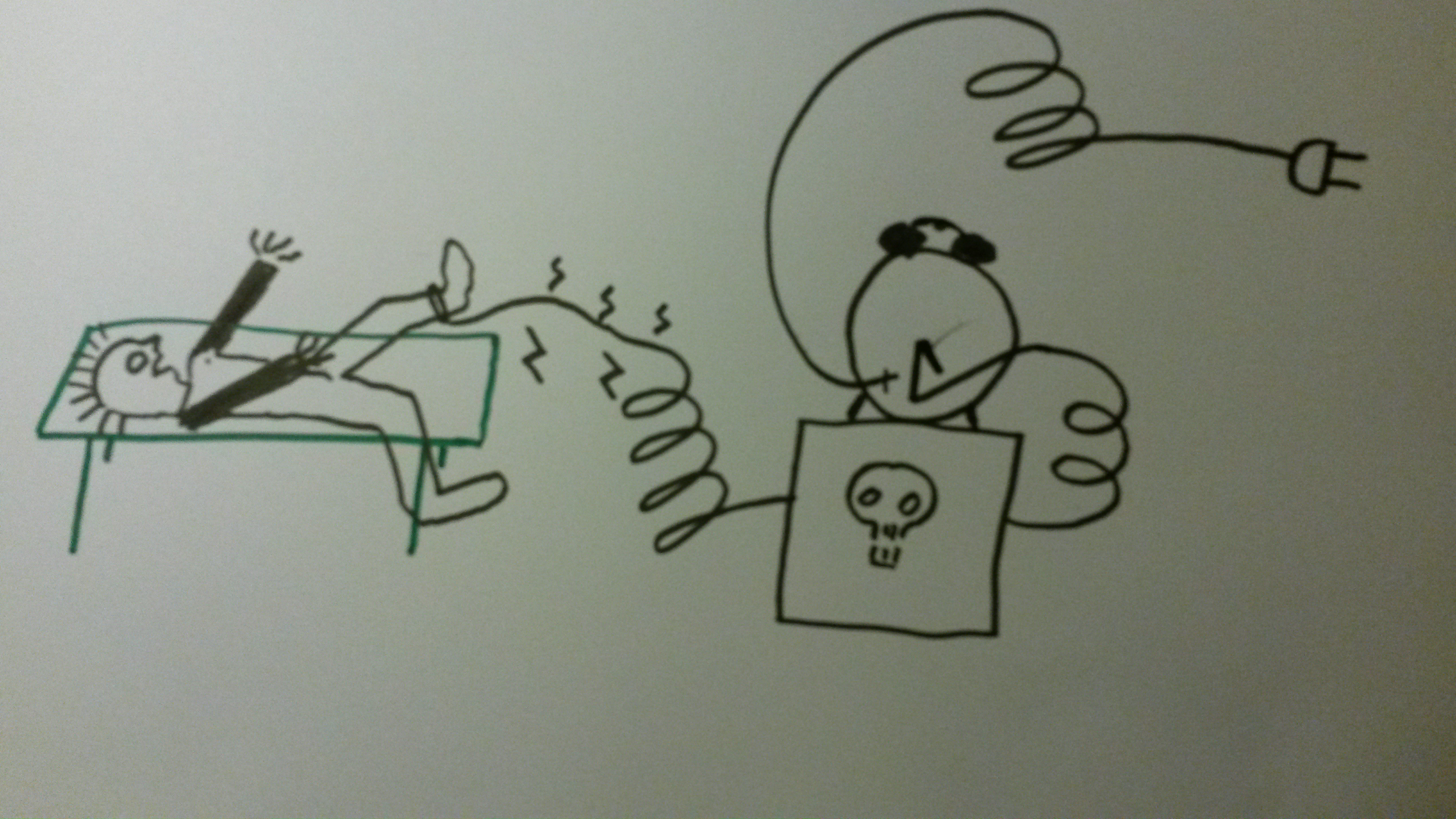 Silent 100% fool proof alarm clock 