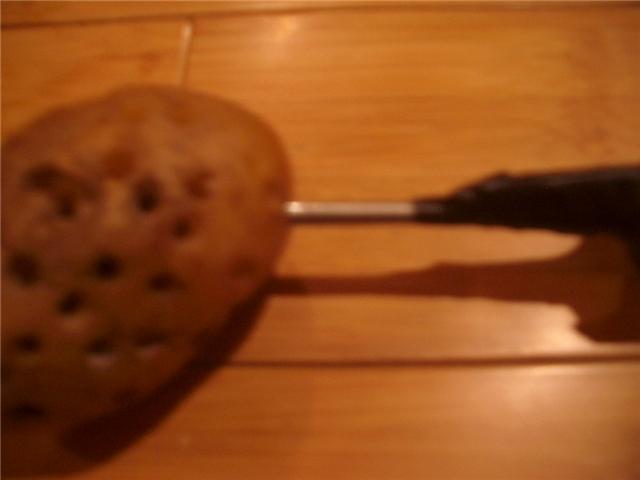 Home-made potato gun