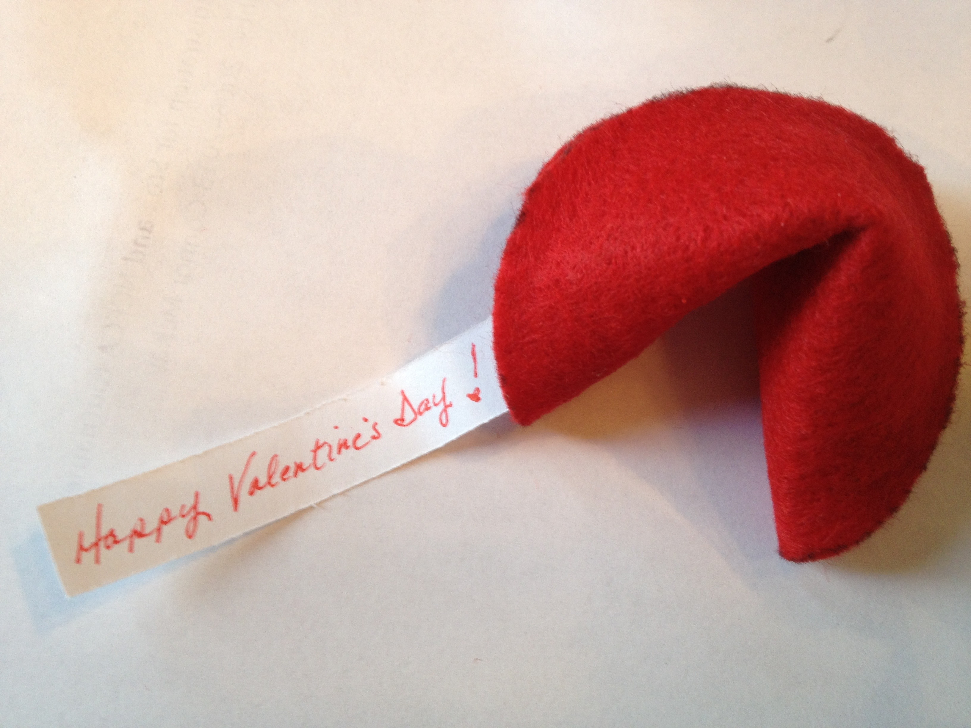 Fuzzy Fortune Cookies