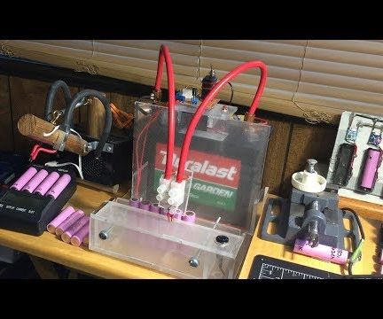 Easy DIY 12V 220CCA 340CA Car Battery 18650 Tab Spot Welder (#4th Build)