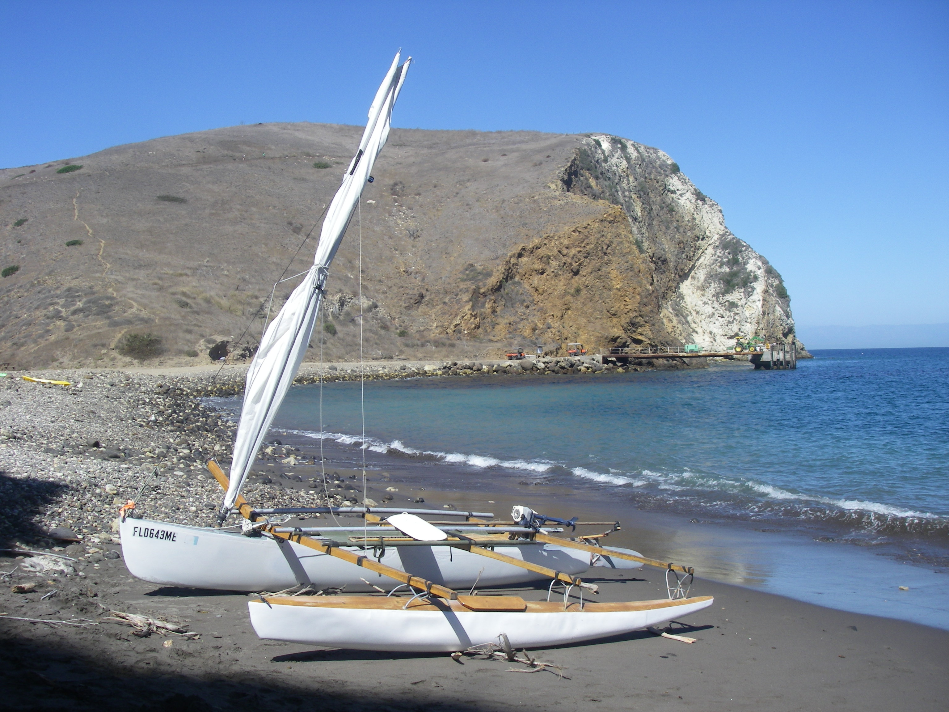 Trip Log: Outrigger Canoe Sailing the California Channel Islands