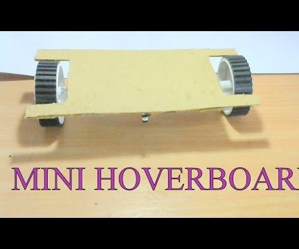 MINI HOVERBOARD FROM CARDBOARD