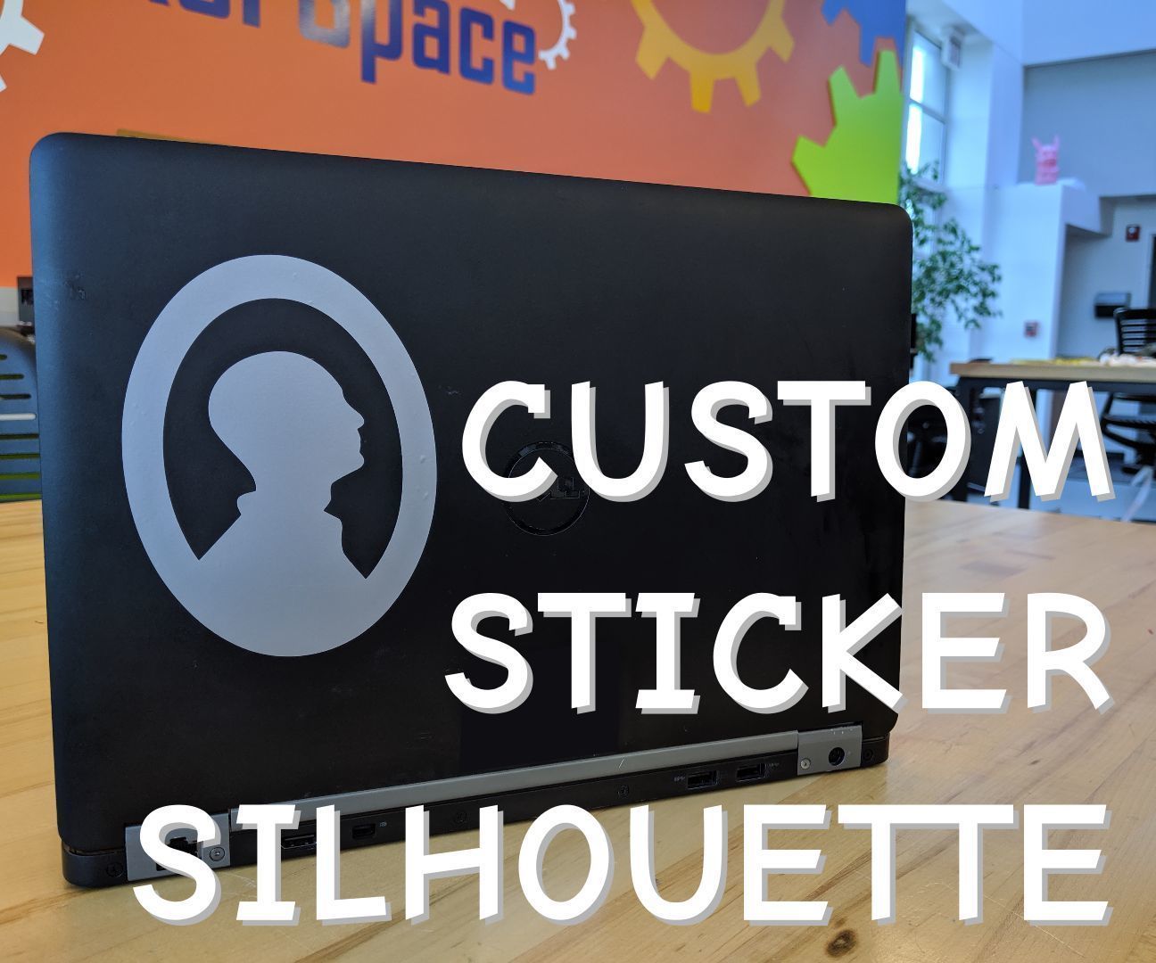 Custom Sticker Silhouette