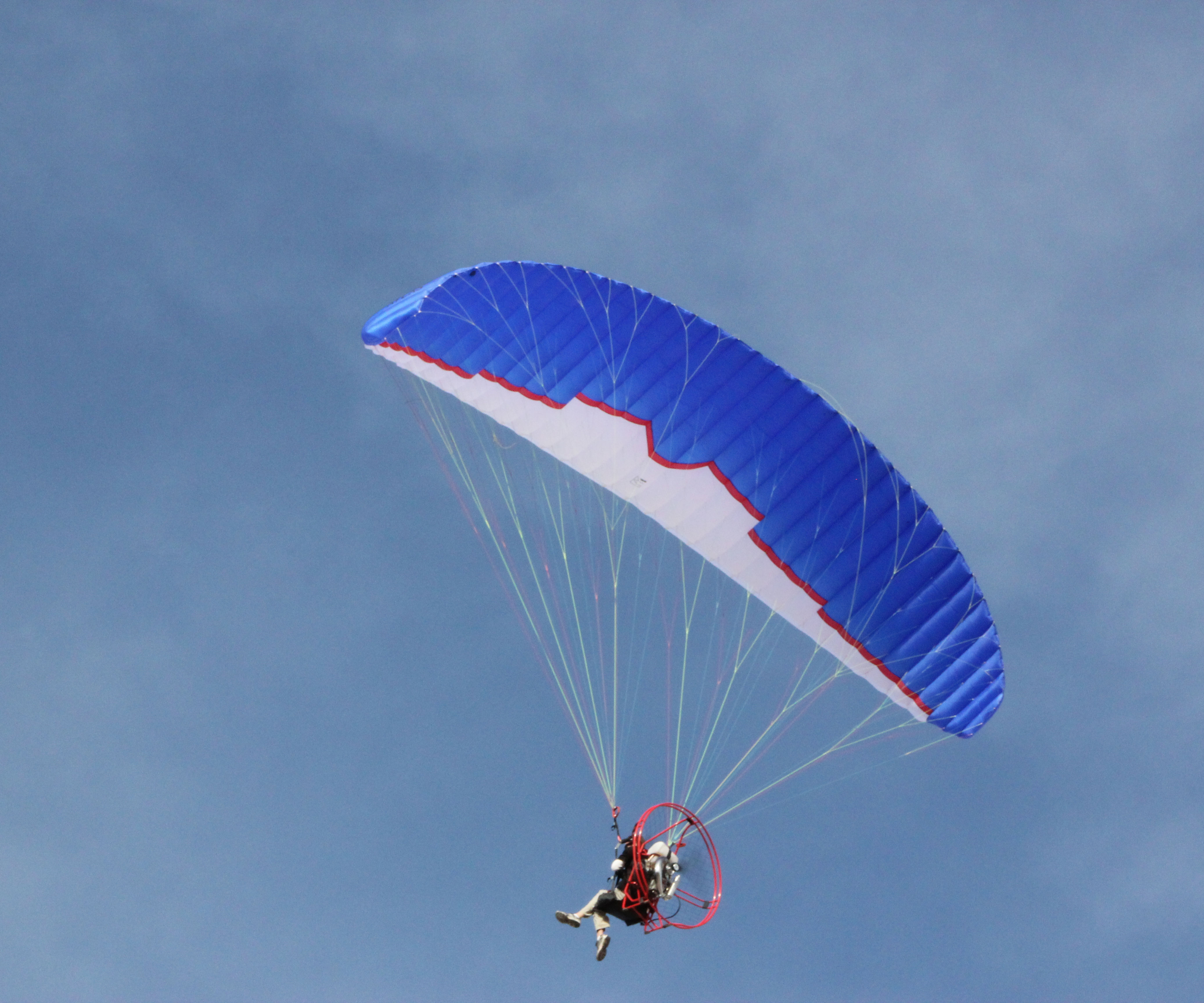 Flying a Powered Paraglider