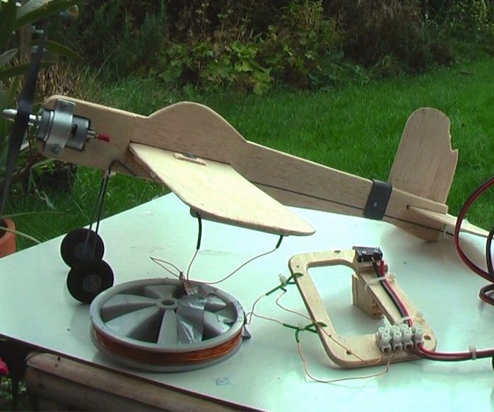 Build and fly a C/L model aircraft