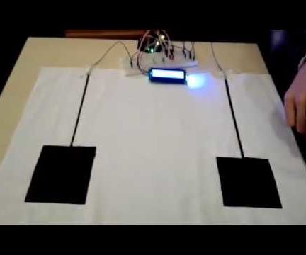 Interactive mat with conductive paint TfCD
