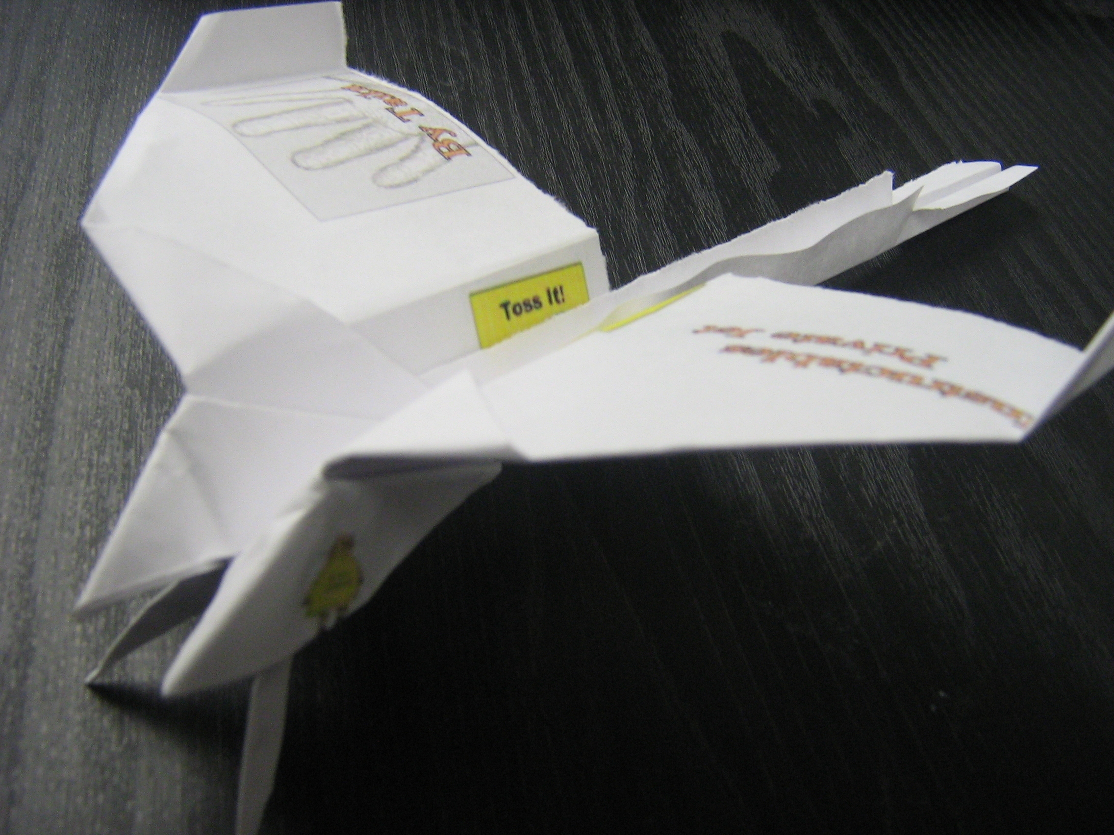 Totally Awesome Paper Airplane