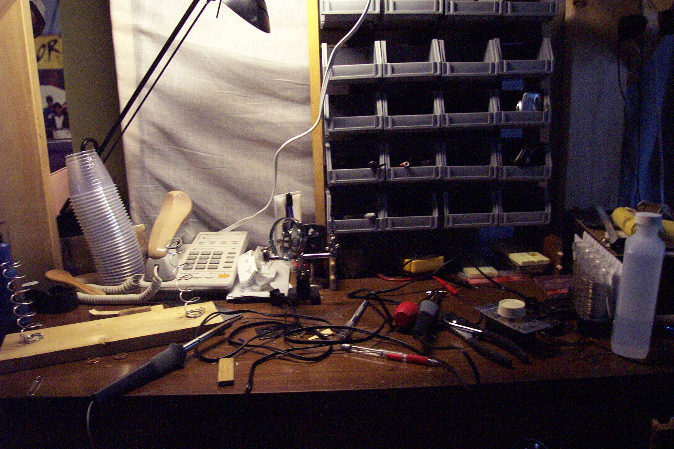 Cheap (as in free[as in beer]) Multi-Meter Stand
