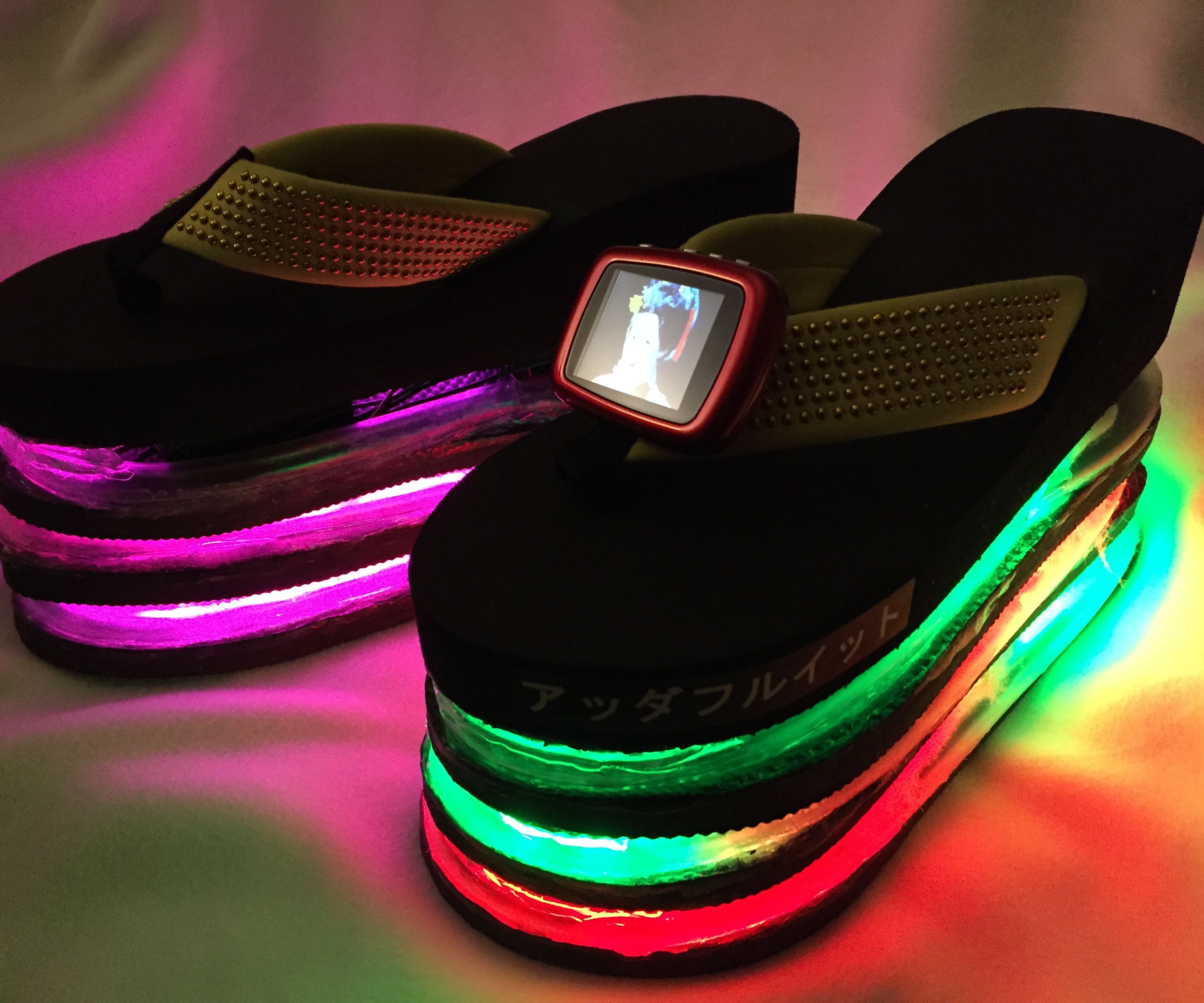 Blade Runner Harajuku Light Up Sandals