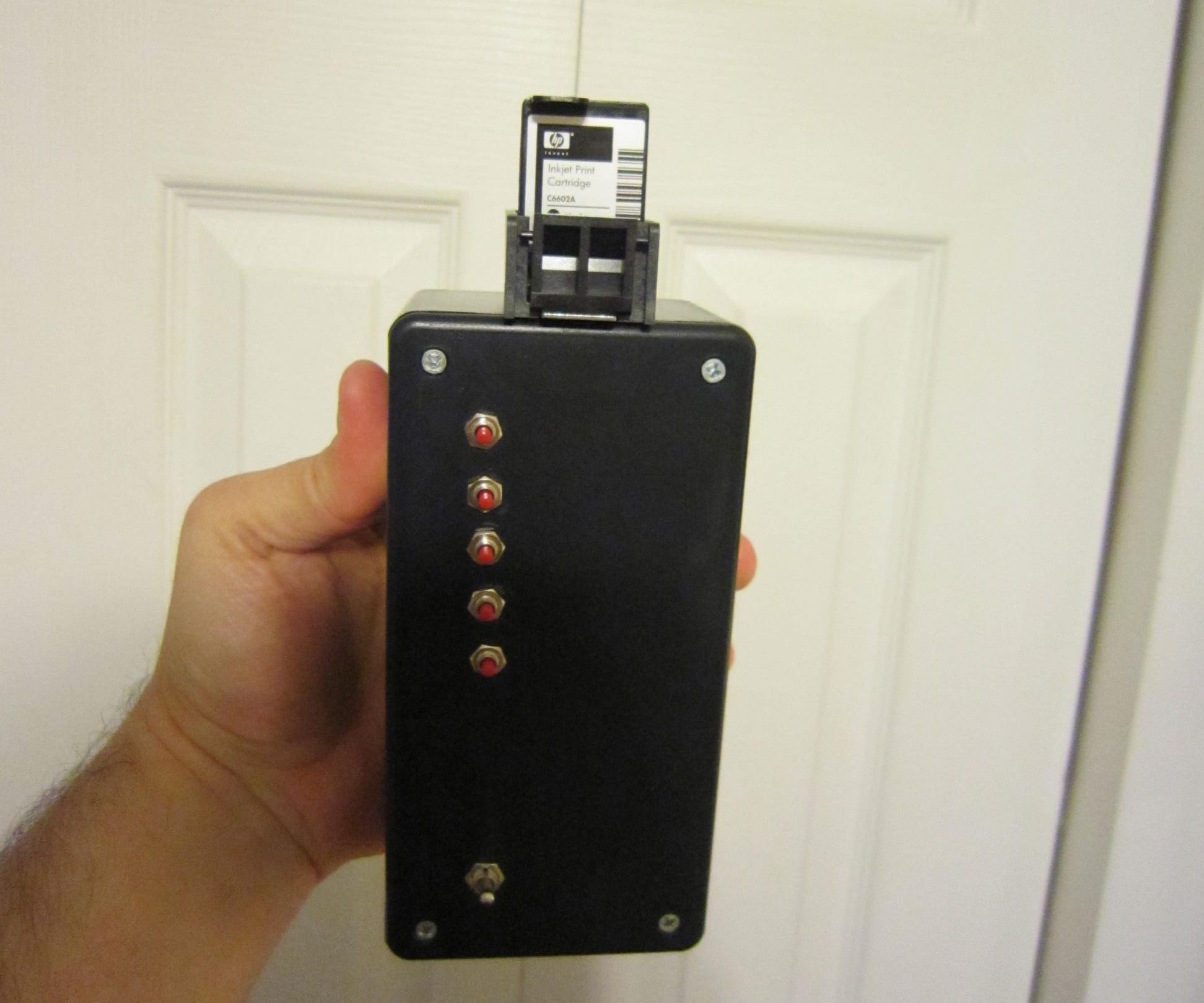 Make a Handheld InkJet Printer! Print on ANY Surface!