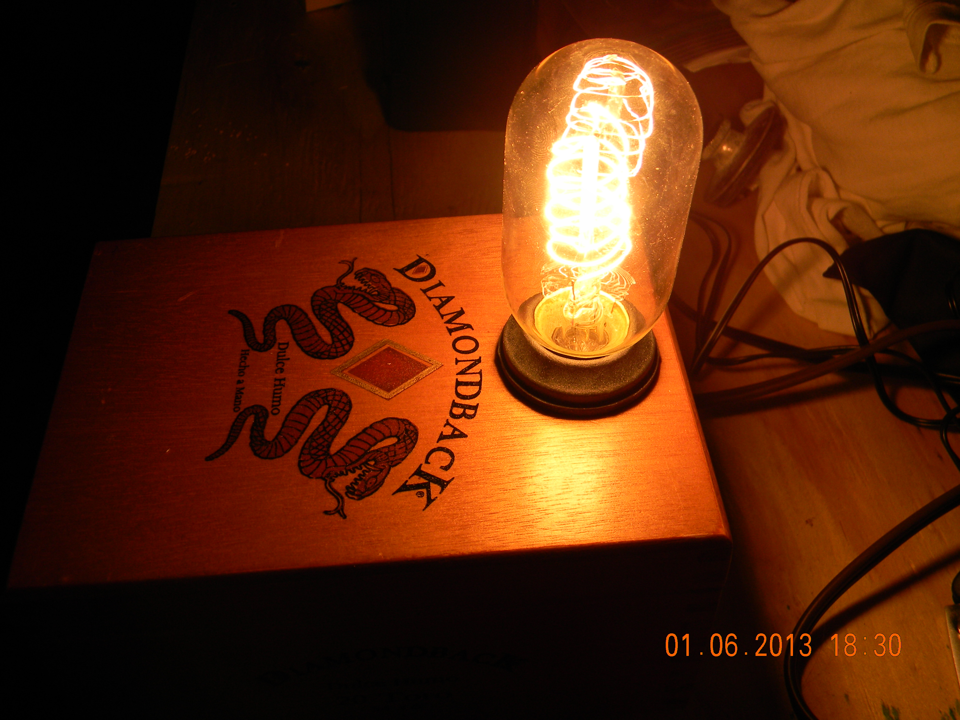 Antique Style Custom Lamp