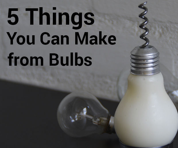 5 Things You Can Make From Light Bulbs