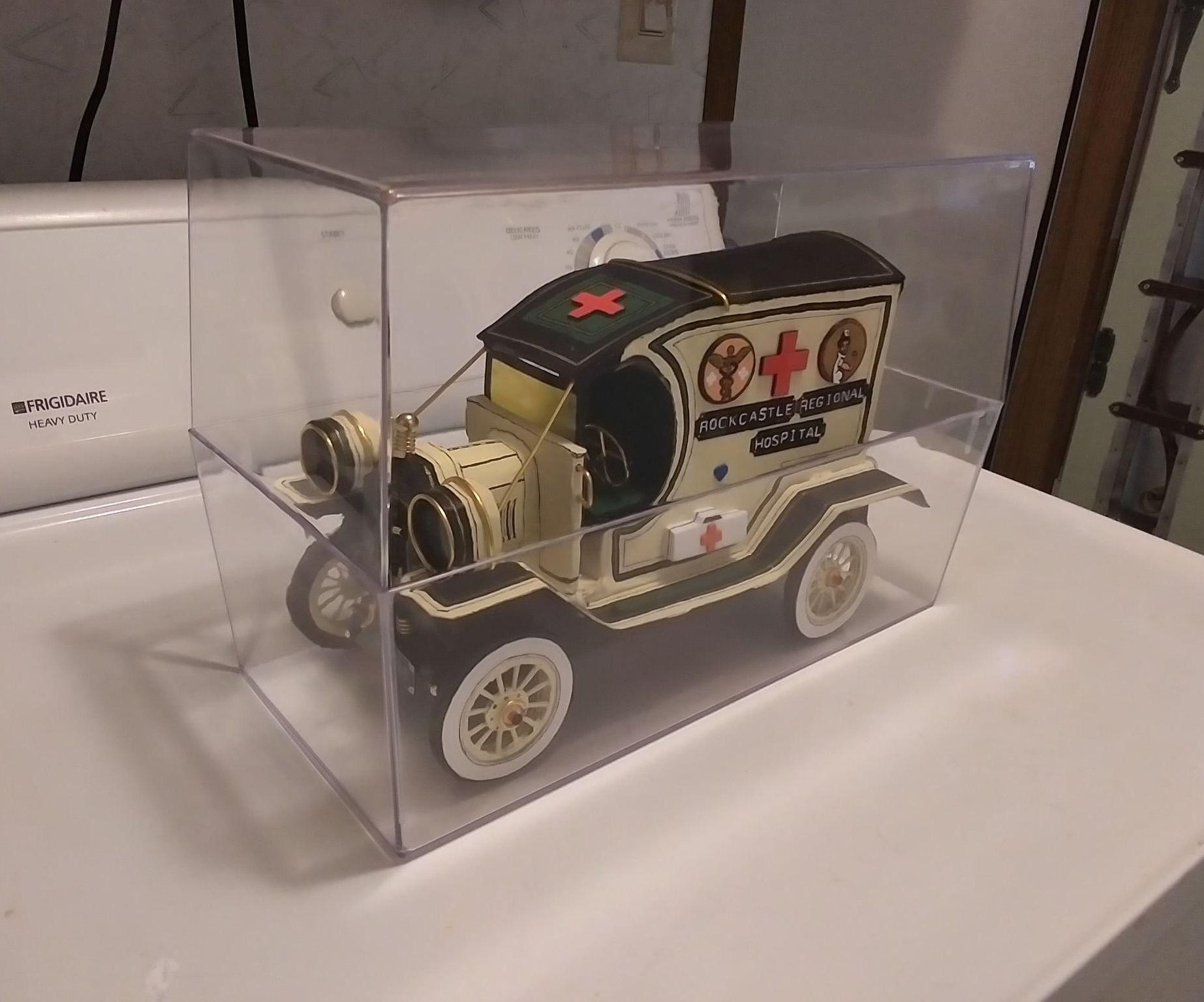 Cardboard Ambulance