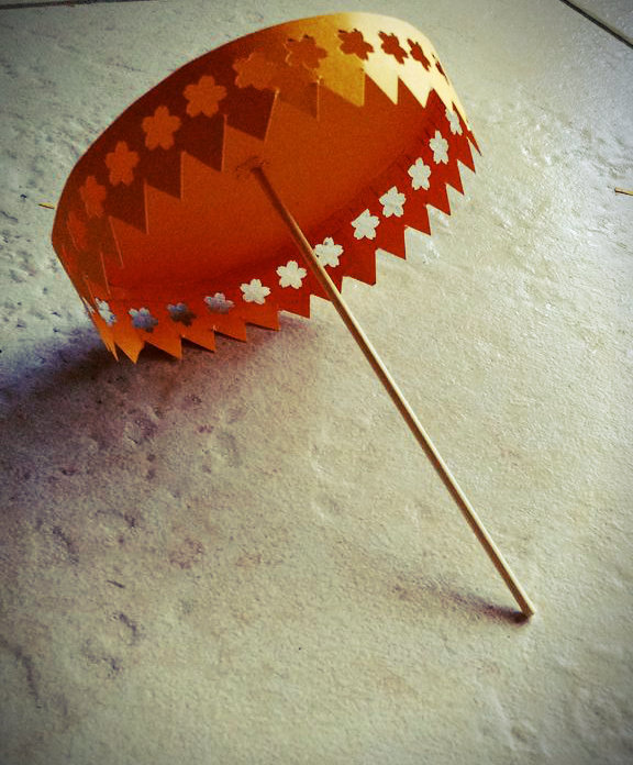 DIY Paper Umbrella