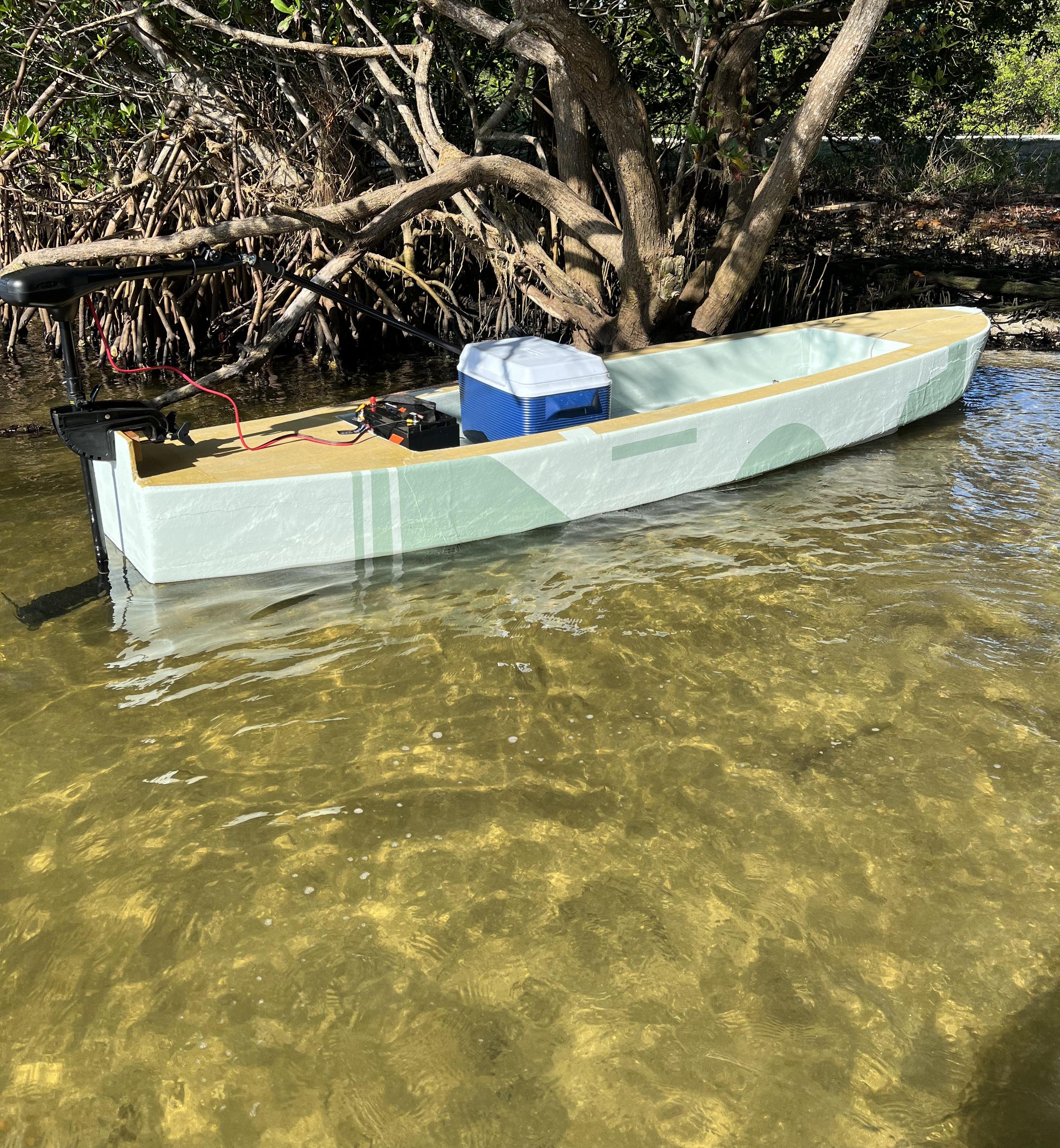 Foam Canoe