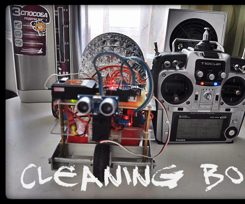 Vacuum Cleaning RC robot