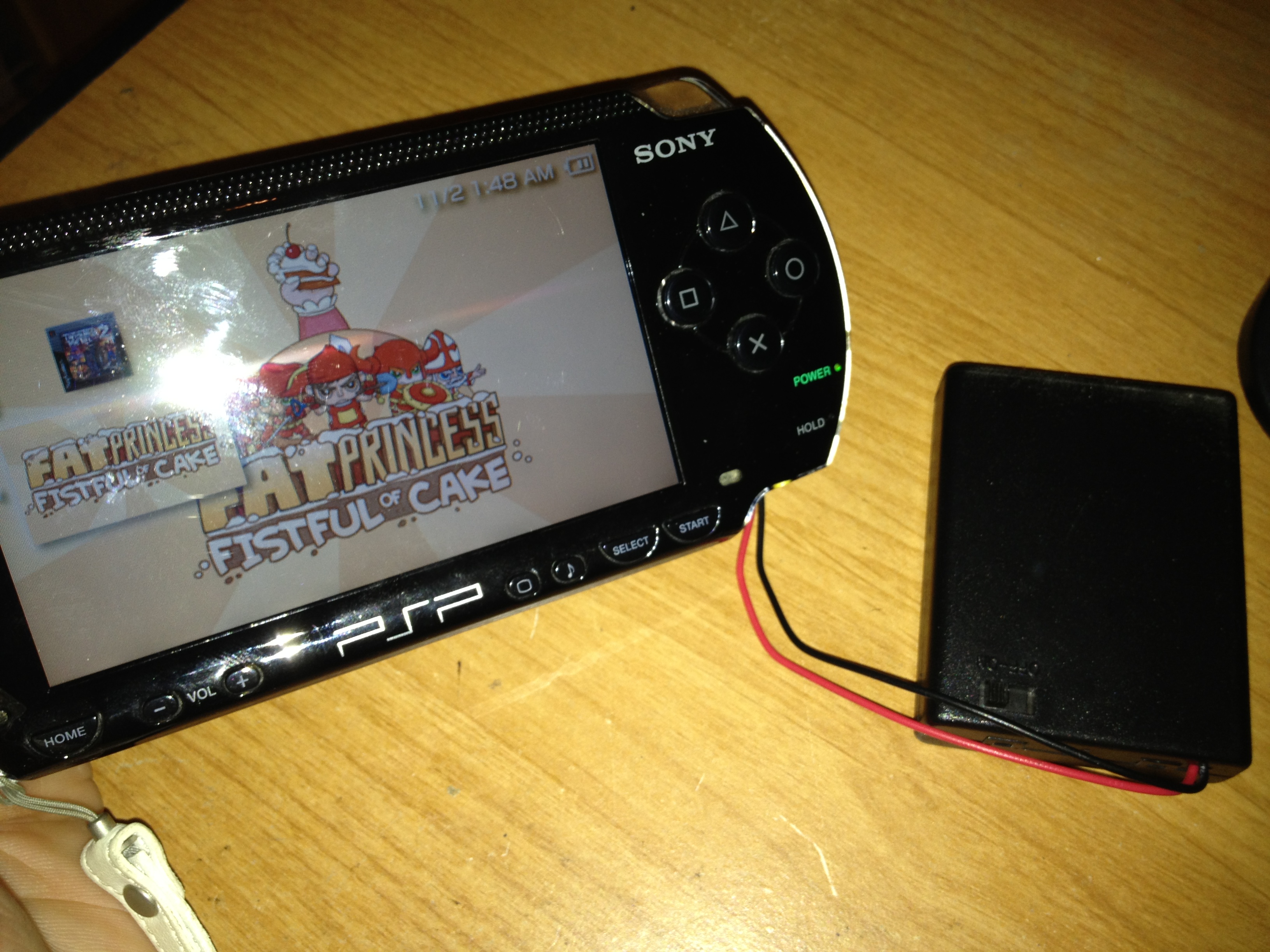 Power PSP Using AAA batteries