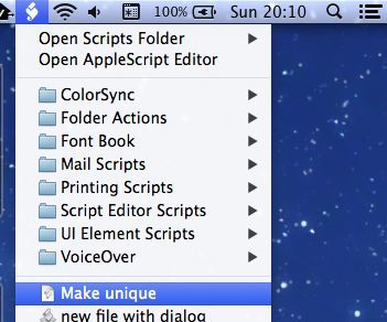 AppleScript for creating a text file in the current Finder directory