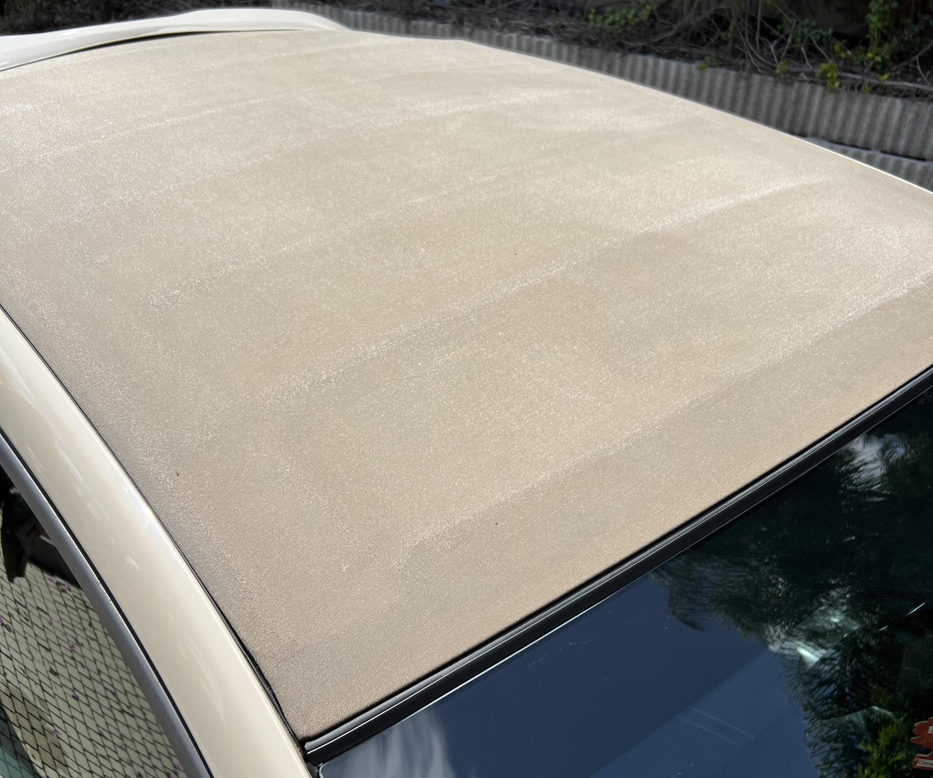Cleaning Mold Off a Soft Convertible Top