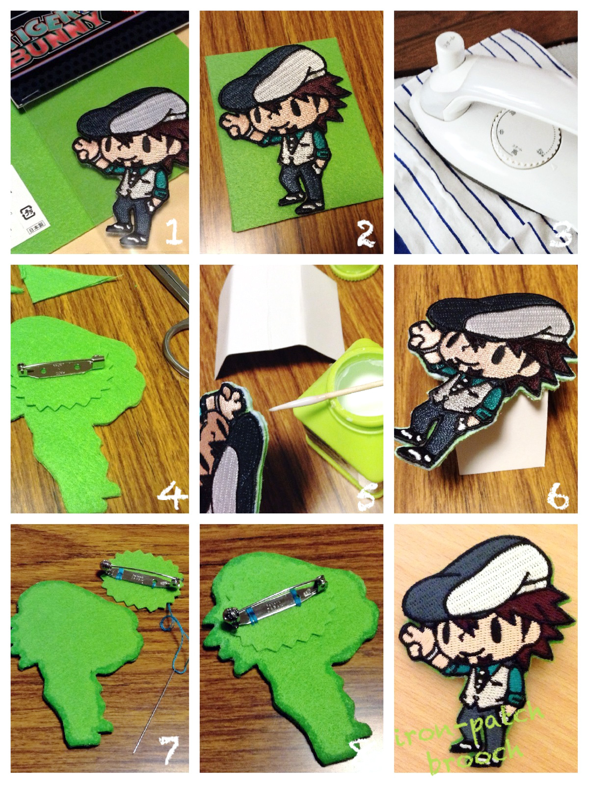 Patch Brooch Pin