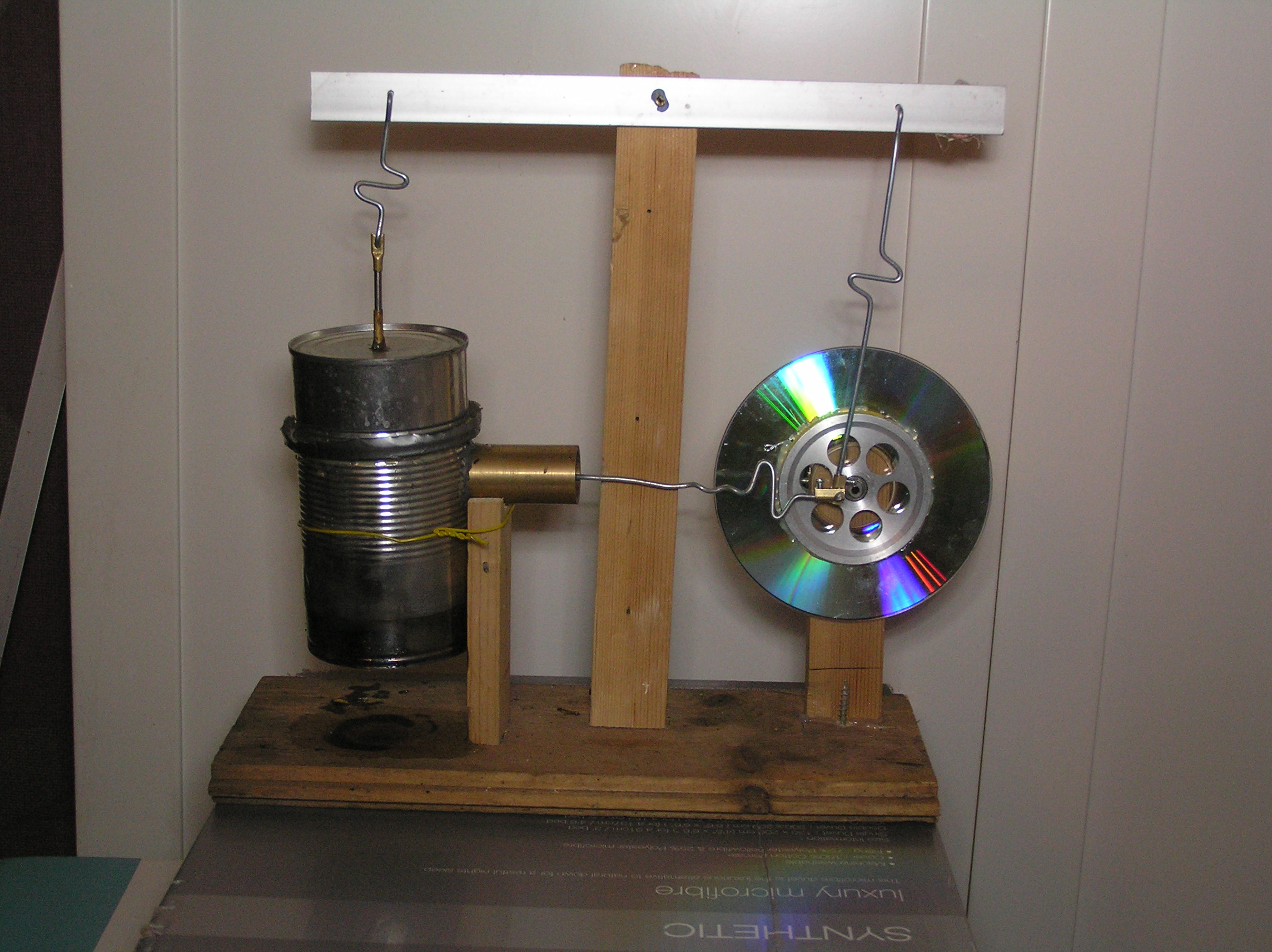 Tin Can Stirling Engine