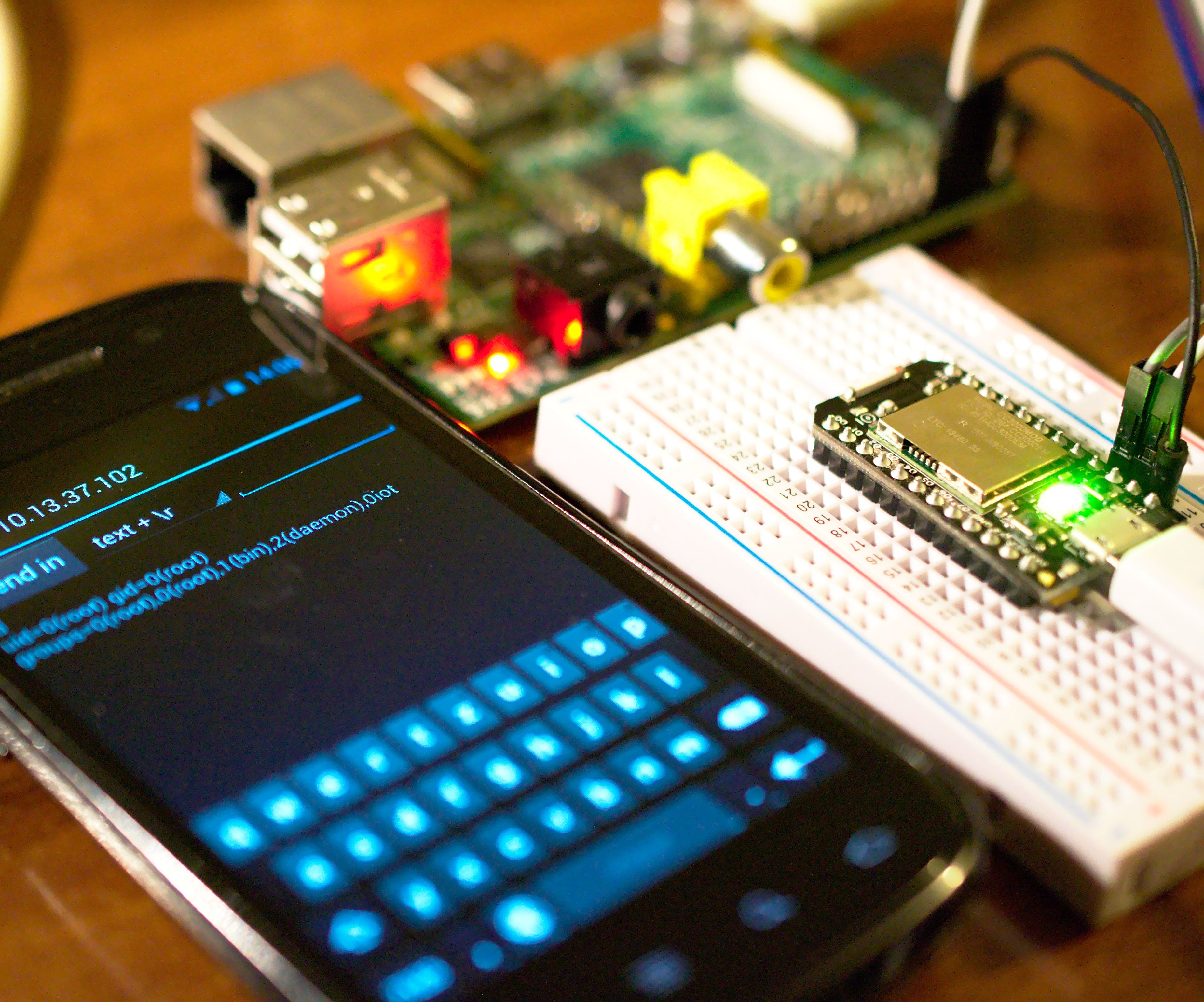 Spark.io Remote Serial port