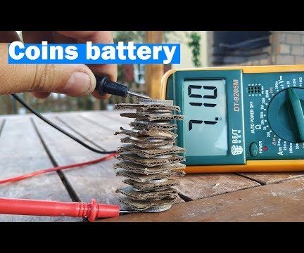 How to Make a Coin Battery at Home