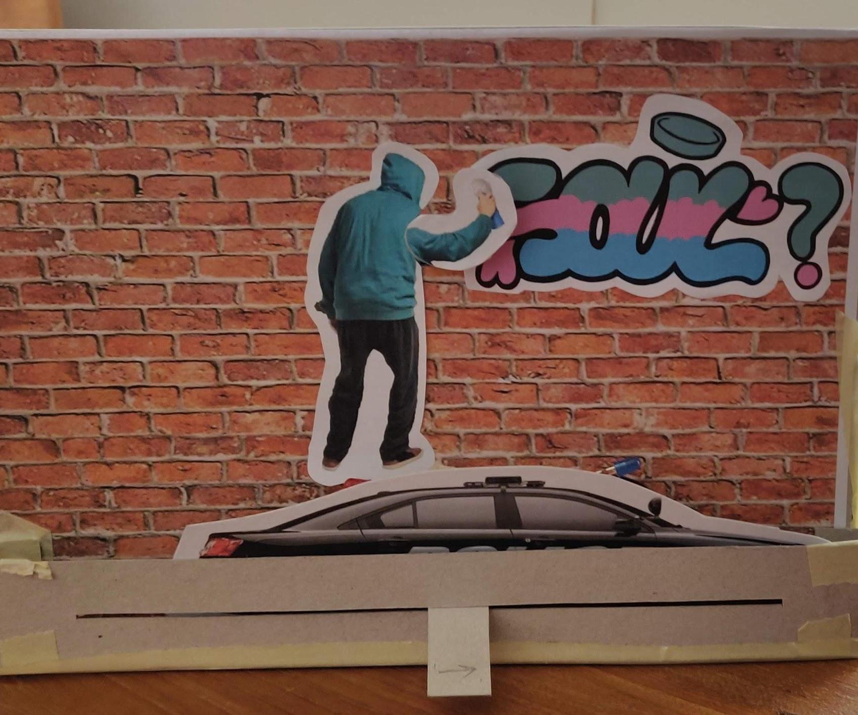 Interactive Graffiti Wall