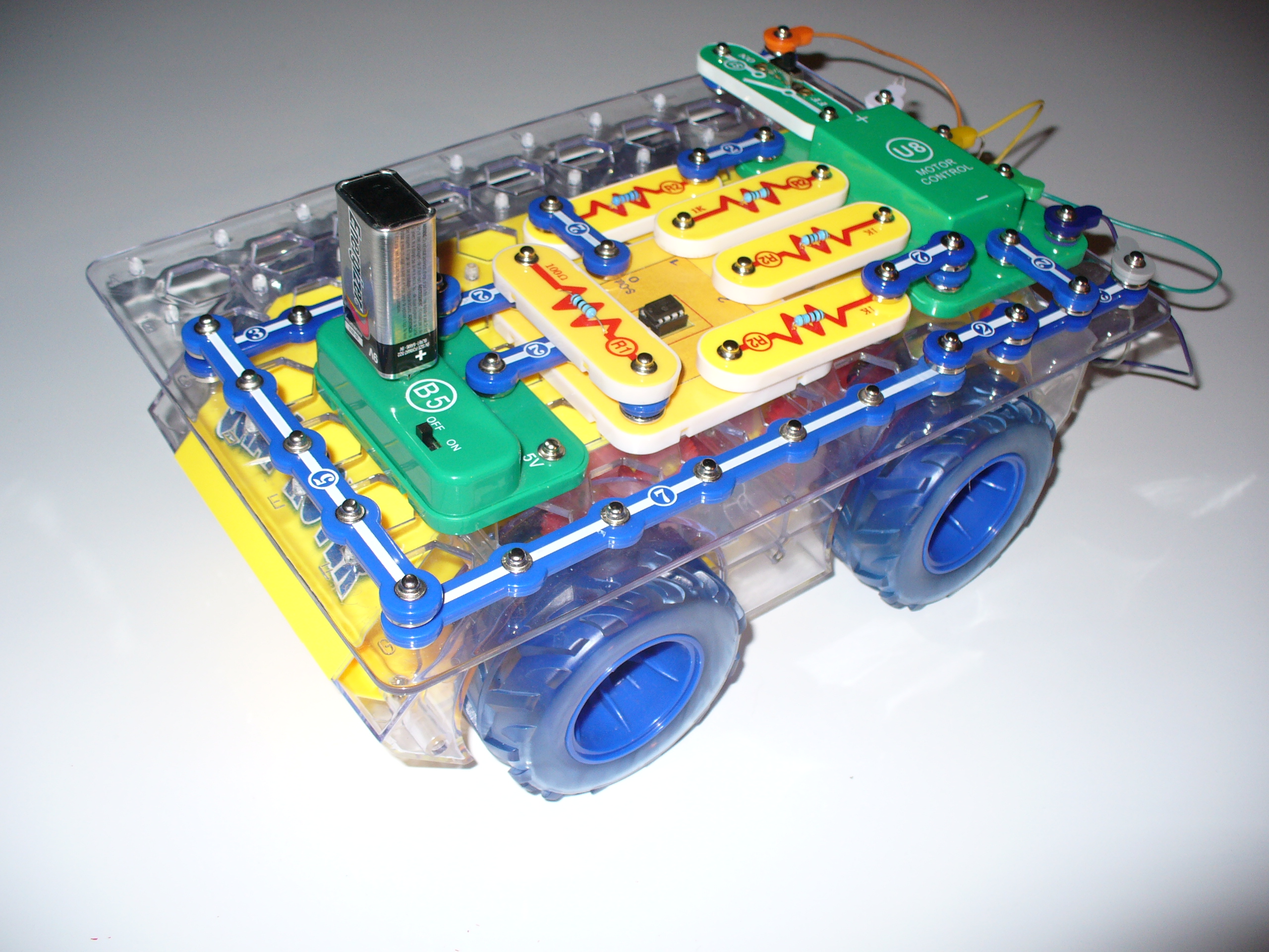 Hack the Snap Circuits Rover