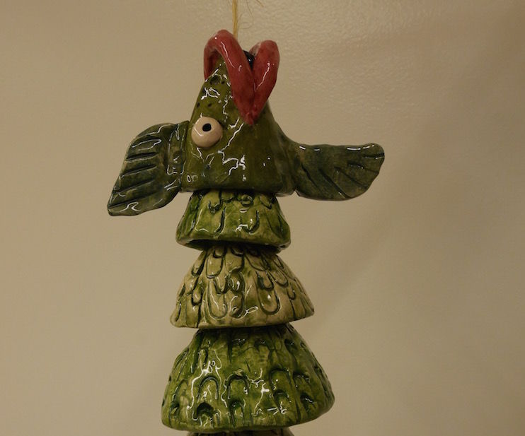 CERAMIC FISH MOBILE