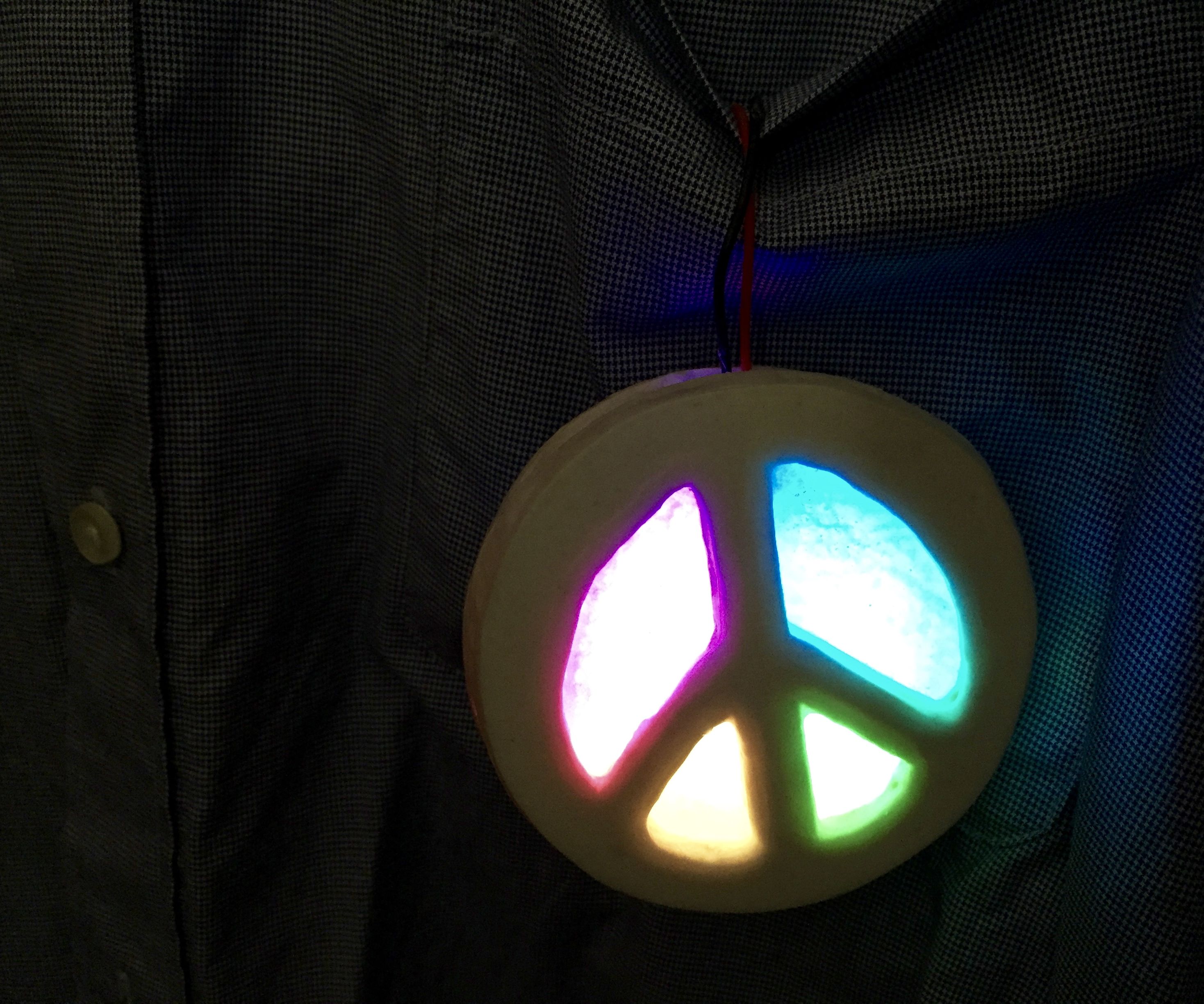 Neopixel Light Up Pocket Pendant