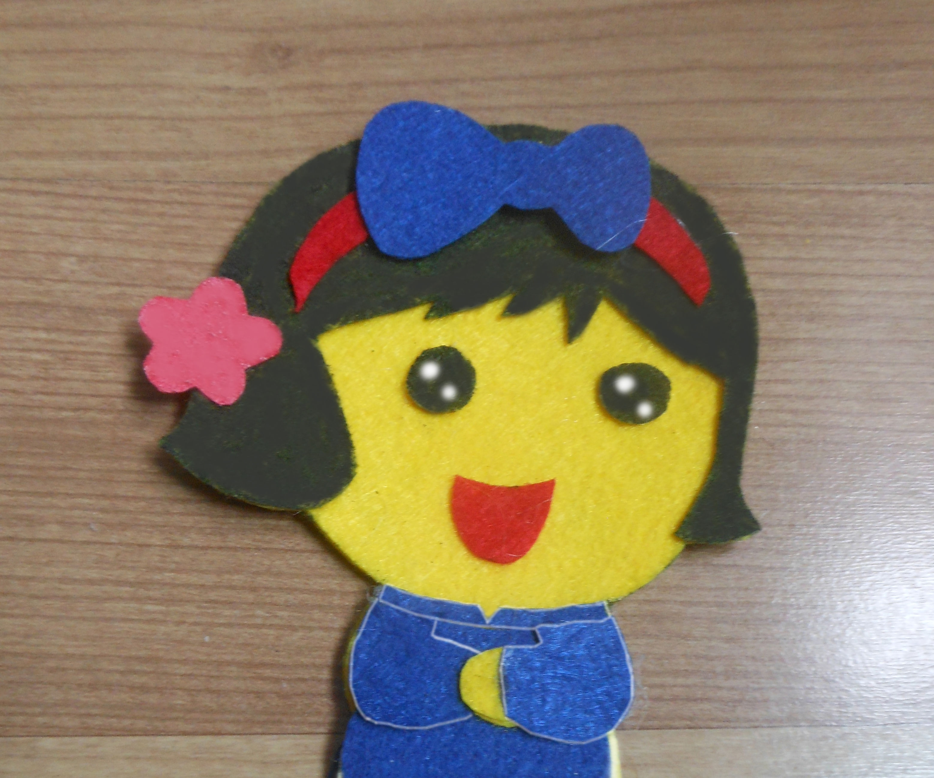 Miss La Sen Aodai Felt Doll