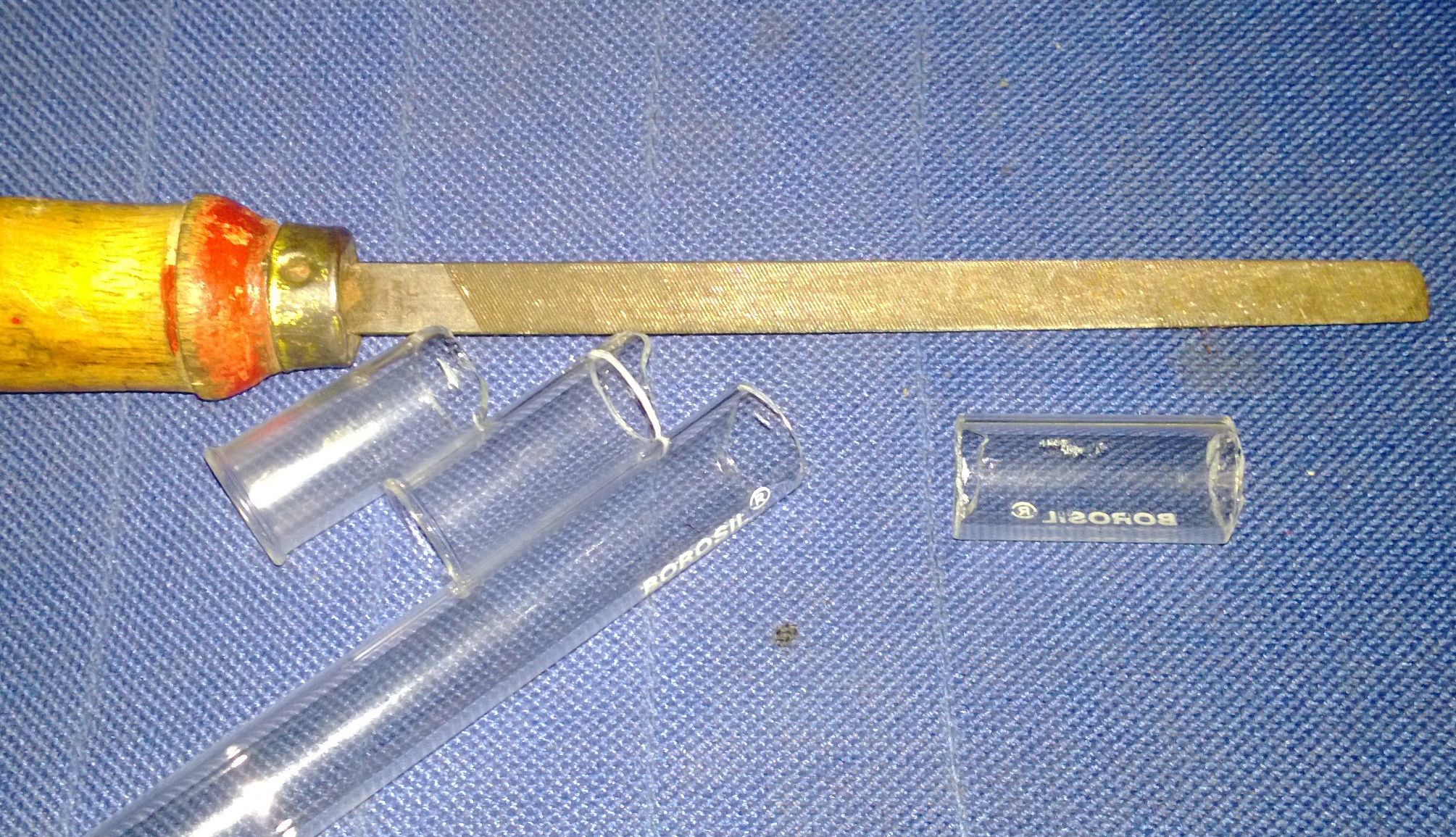 How to cut glass tube without glass Cutter tool