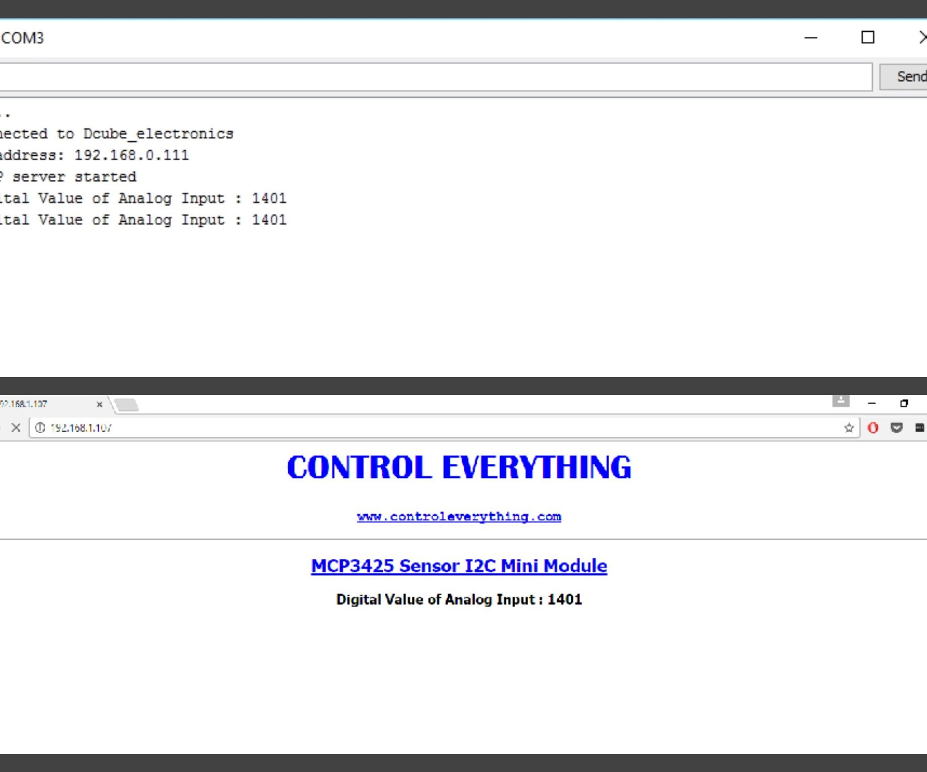 Using Analog Sensors With ESP8266