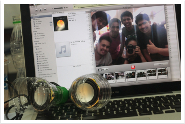How to make portable speakers with PET bottles