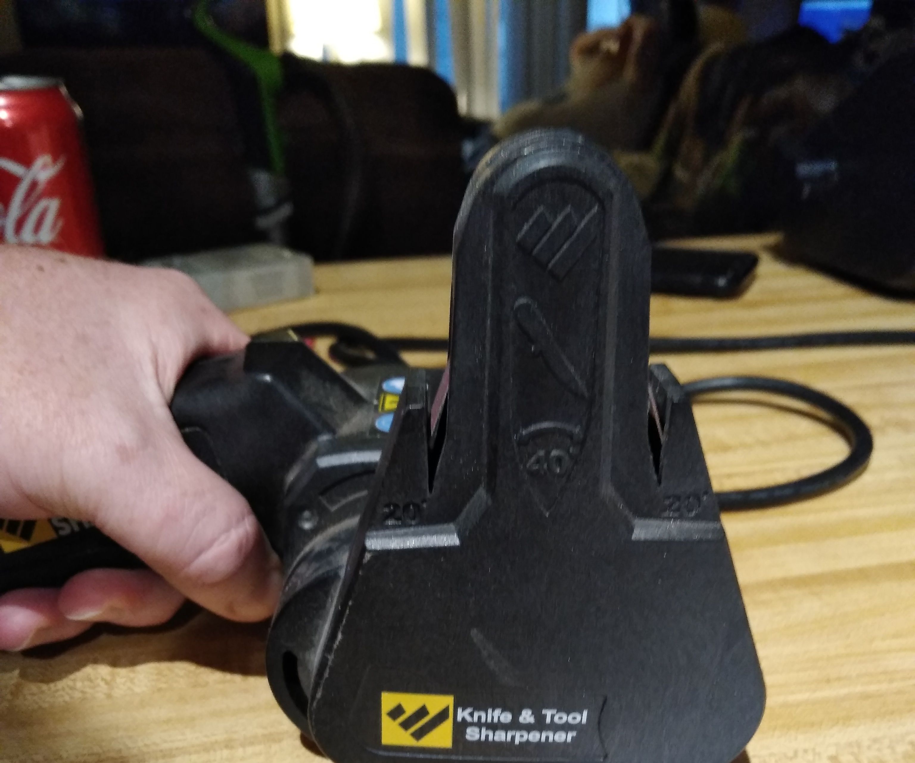 Using a Knife Sharpener