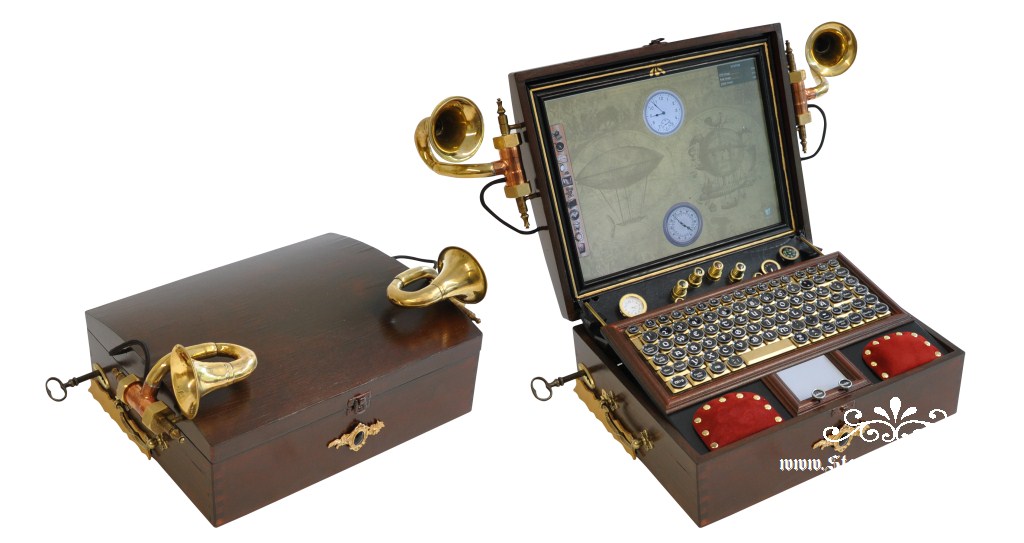 Steampunk Laptop