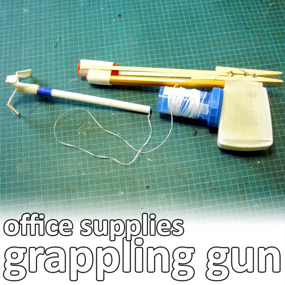 Office Supplies Grappling Gun