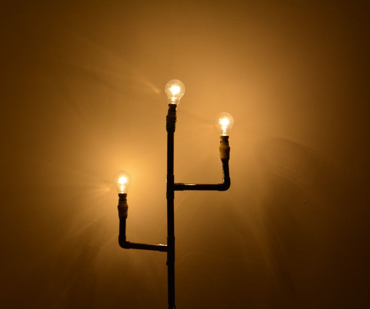 DIY Pipe Lamp