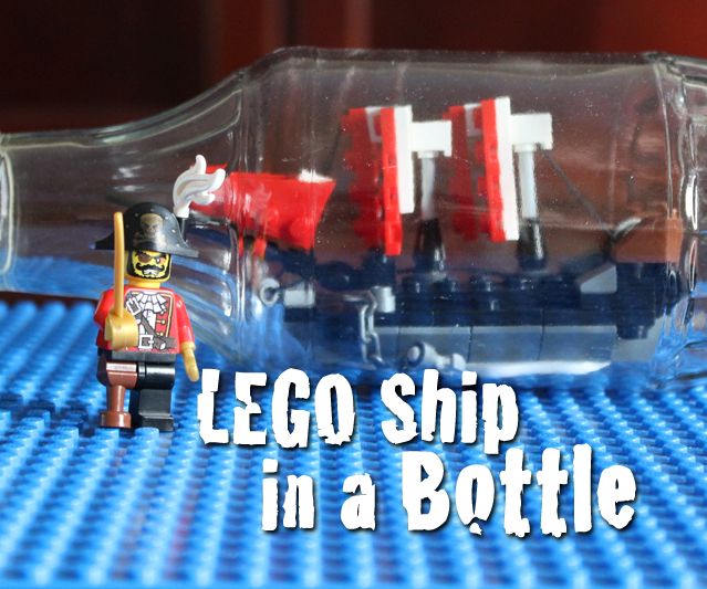 How to Make a LEGO Ship in a Bottle