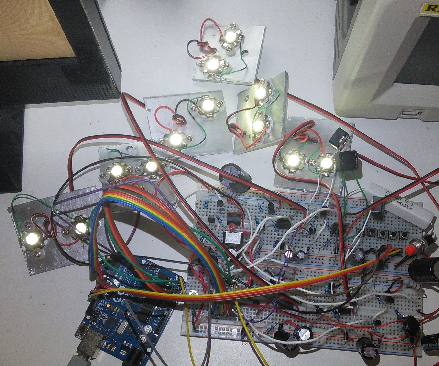 Arduino-based High Powered Switching LED Drivers