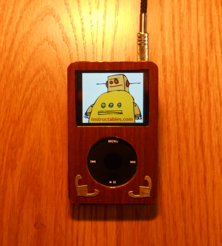 Steampunk iPod Classic case