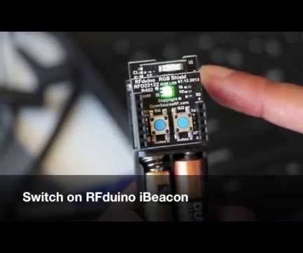 RFduino iBeacon Welcome Home
